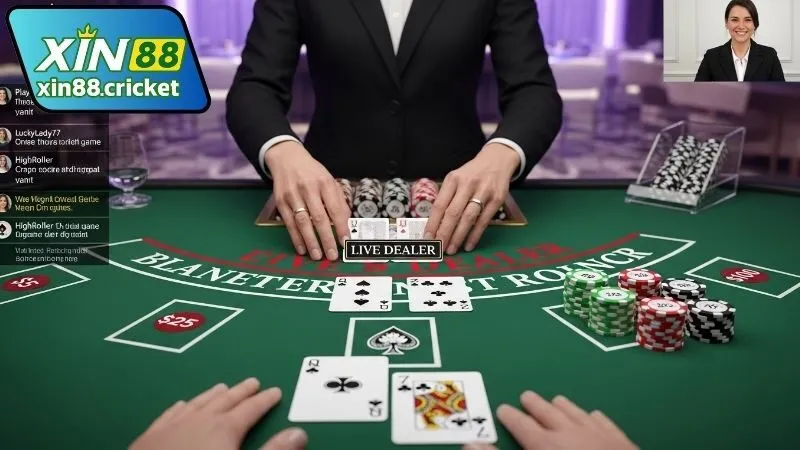 Các biến thể live casino Blackjack phổ biến